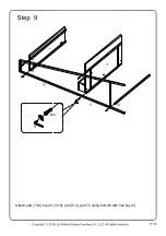 Предварительный просмотр 13 страницы Walker Edison D36ARLO Assembly Instructions Manual