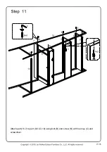 Предварительный просмотр 15 страницы Walker Edison D36ARLO Assembly Instructions Manual