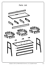 Preview for 3 page of Walker Edison D42MAR3D Assembly Instructions Manual