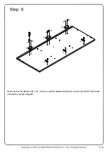 Preview for 10 page of Walker Edison D42MAR3D Assembly Instructions Manual