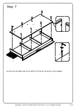 Preview for 11 page of Walker Edison D42MAR3D Assembly Instructions Manual