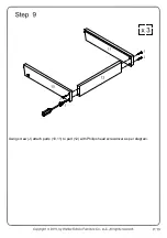 Preview for 13 page of Walker Edison D42MAR3D Assembly Instructions Manual