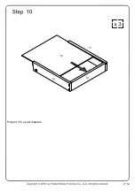 Preview for 14 page of Walker Edison D42MAR3D Assembly Instructions Manual