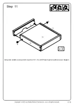 Preview for 15 page of Walker Edison D42MAR3D Assembly Instructions Manual