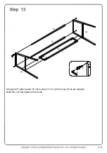 Preview for 17 page of Walker Edison D42MAR3D Assembly Instructions Manual