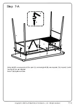 Предварительный просмотр 12 страницы Walker Edison D44MIR Assembly Instructions Manual