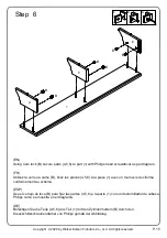 Preview for 15 page of Walker Edison D44VETHUT Assembly Instructions Manual