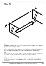 Preview for 21 page of Walker Edison D44VETHUT Assembly Instructions Manual