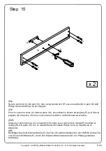 Preview for 24 page of Walker Edison D44VETHUT Assembly Instructions Manual