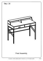 Preview for 29 page of Walker Edison D44VETHUT Assembly Instructions Manual