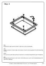 Предварительный просмотр 11 страницы Walker Edison D48AIFC Assembly Instructions Manual