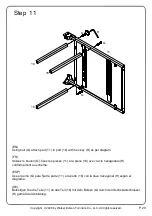 Предварительный просмотр 20 страницы Walker Edison D48AIFC Assembly Instructions Manual