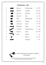 Preview for 4 page of Walker Edison D48CA1 Assembly Instructions Manual