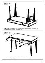 Preview for 8 page of Walker Edison D48CA1 Assembly Instructions Manual