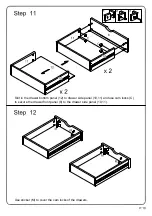 Preview for 10 page of Walker Edison D48CA1 Assembly Instructions Manual