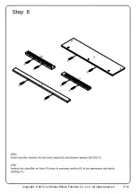 Предварительный просмотр 14 страницы Walker Edison D48UBC30 Assembly Instructions Manual