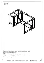 Предварительный просмотр 21 страницы Walker Edison D48UBC30 Assembly Instructions Manual