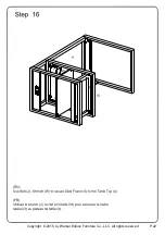 Предварительный просмотр 22 страницы Walker Edison D48UBC30 Assembly Instructions Manual