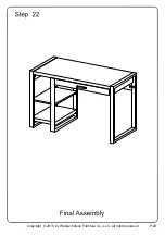 Предварительный просмотр 28 страницы Walker Edison D48UBC30 Assembly Instructions Manual