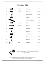 Preview for 3 page of Walker Edison D48X30 Assembly Instructions Manual