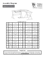 Walker Edison D51L29 Assembly preview