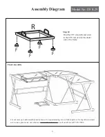 Предварительный просмотр 5 страницы Walker Edison D51L29 Assembly