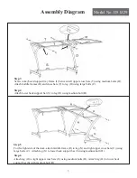 Предварительный просмотр 3 страницы Walker Edison D51Z29 Assembly Diagram