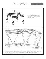 Предварительный просмотр 6 страницы Walker Edison D51Z29 Assembly Diagram