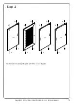 Preview for 6 page of Walker Edison D52HARL Assembly Instructions Manual