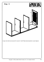 Preview for 9 page of Walker Edison D52HARL Assembly Instructions Manual