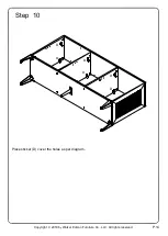 Preview for 14 page of Walker Edison D52HARL Assembly Instructions Manual