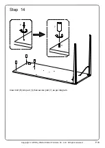 Preview for 18 page of Walker Edison D52HARL Assembly Instructions Manual