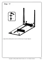 Preview for 21 page of Walker Edison D52HARL Assembly Instructions Manual