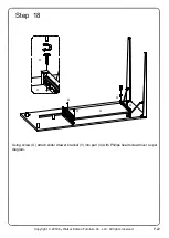 Preview for 22 page of Walker Edison D52HARL Assembly Instructions Manual