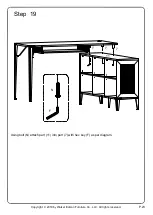 Preview for 23 page of Walker Edison D52HARL Assembly Instructions Manual