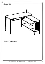 Preview for 24 page of Walker Edison D52HARL Assembly Instructions Manual