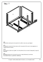 Предварительный просмотр 14 страницы Walker Edison DAI2DRL Assembly Instructions Manual