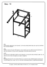 Предварительный просмотр 17 страницы Walker Edison DAI2DRL Assembly Instructions Manual