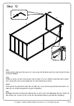 Предварительный просмотр 19 страницы Walker Edison DAI2DRL Assembly Instructions Manual