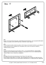 Предварительный просмотр 24 страницы Walker Edison DAI2DRL Assembly Instructions Manual