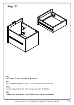 Предварительный просмотр 28 страницы Walker Edison DAI2DRL Assembly Instructions Manual