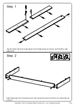 Preview for 5 page of Walker Edison DM42CHMG Assembly Instructions Manual