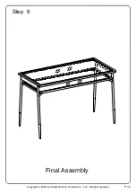 Предварительный просмотр 16 страницы Walker Edison DM48RAY Assembly Instructions Manual