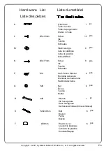 Предварительный просмотр 8 страницы Walker Edison DW44KAD1DR Assembly Instruction Manual