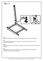 Предварительный просмотр 11 страницы Walker Edison DW44KAD1DR Assembly Instruction Manual