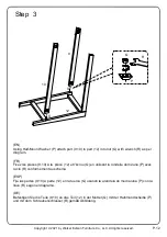 Предварительный просмотр 12 страницы Walker Edison DW44KAD1DR Assembly Instruction Manual