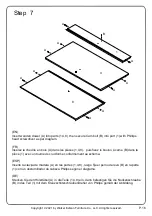 Предварительный просмотр 16 страницы Walker Edison DW44KAD1DR Assembly Instruction Manual