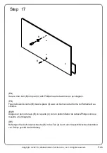 Предварительный просмотр 26 страницы Walker Edison DW44KAD1DR Assembly Instruction Manual