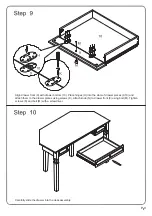 Preview for 9 page of Walker Edison DW48C28 Assembly Instructions Manual