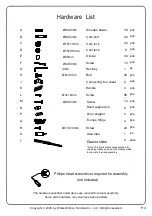 Preview for 4 page of Walker Edison DW54PEREX Assembly Instructions Manual